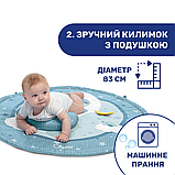 Ігровий розвиваючий килимок Enjoy Colours Chicco, Блакитний, фото 6