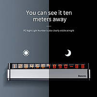 Паркувальна карта Baseus Moonlight Box Series Temporary Parking Number Plate Dark Gray, фото 8
