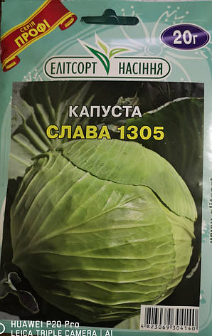 Капуста Слава 1305 20г., фото 1