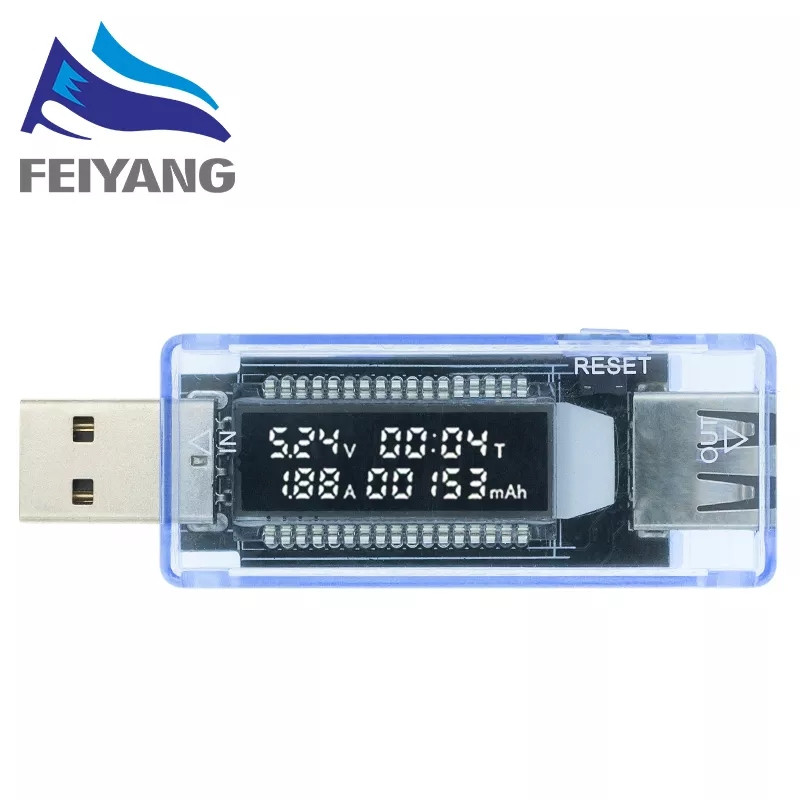 USB тестер Keweisi KWS-V20 tester - напруга, струм, час, ємність (ID ...