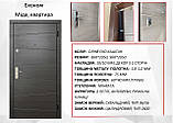 Вхідні двері Міда Сірий Екокаштан Міда квартира економ, фото 4