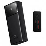 Зовнішній акумулятор Baseus Star Lord Display PPXJ060101 22.5 Вт 30000 мА·год Type-C 2x USB (Чорний), фото 2