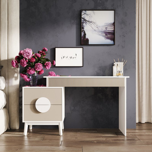 Туалетний столик із вбудованою тумбою "Асті"