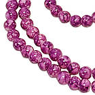 Намистини 8 мм для Біжутерії Бузкові, тон 146, Рукоділля Фурнітура для Намиста, фото 4