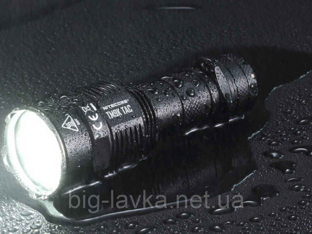 Ліхтар Nitecore TM9K 9800 Лм 5000 мАг 9 LED акумуляторний Черный