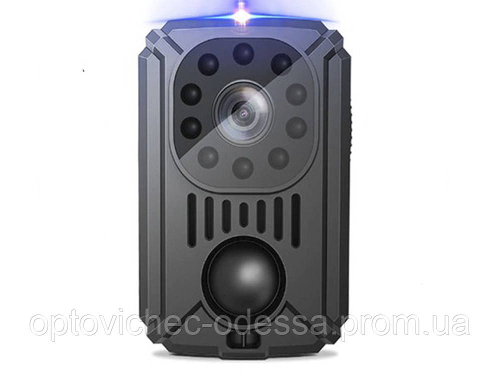 Міні камера з датчиком руху Nectronix MD31 Full HD 1080P 1500мАч  Чорний Хіт продажу!