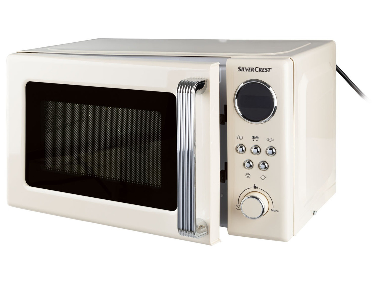 Мікрохвильова піч SilverCrest SMWC 700 B3 Cream (17 л, 700 Вт, Німеччина)