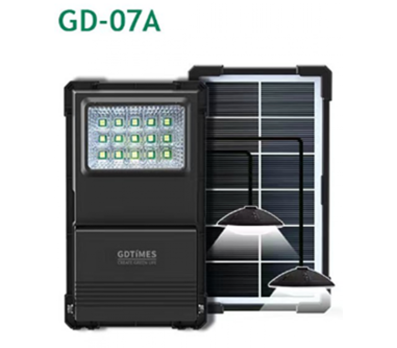Ліхтар GD-10 З Сонячною Панелью + Повербанк+ Лампа 3 шт (16)