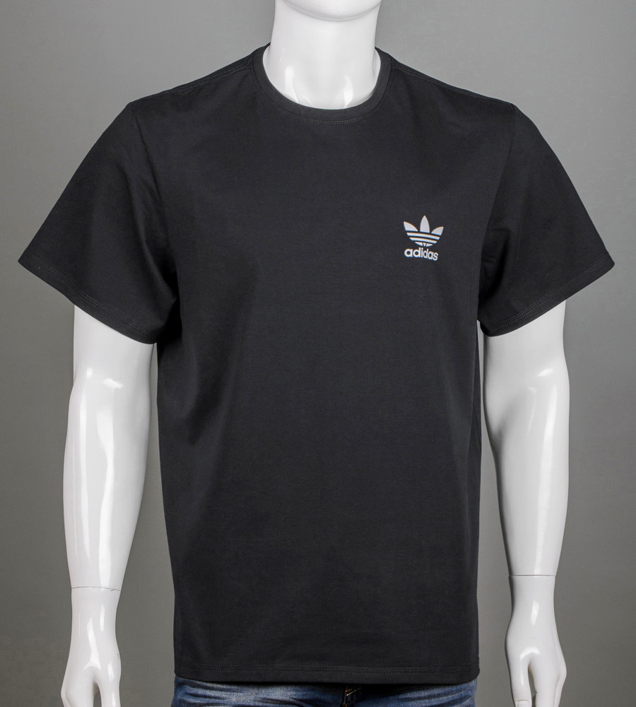 Футболка 100% Х/Б Adidas 4111б (Уп.4шт 3XL,4XL), фото 1