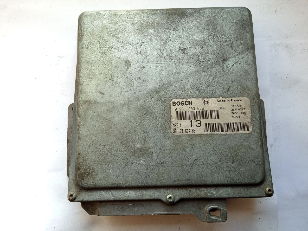 Електронний блок керування citroen peugeot 0261200676 / 0 261 200 676 / 9617161480, фото 1
