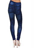 Лосини, джегінси жіночі під джинс, весна/осінь 44-48 р, фото 6