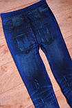Лосини, джегінси жіночі під джинс, весна/осінь 44-48 р, фото 8