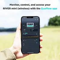 Зарядна портативна станція EcoFlow RIVER mini (RIVERMINI) Wireless 210Wh, фото 10