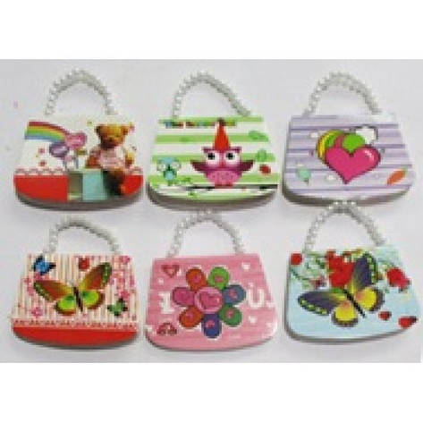 Блокнот NoА 01/ 186."Сумочка" з намистинками 40 л, фото 1