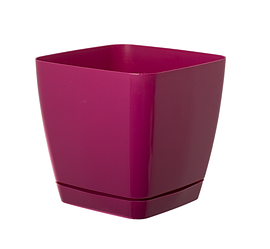 Горщик квадратний Toscana 15 см ягідний