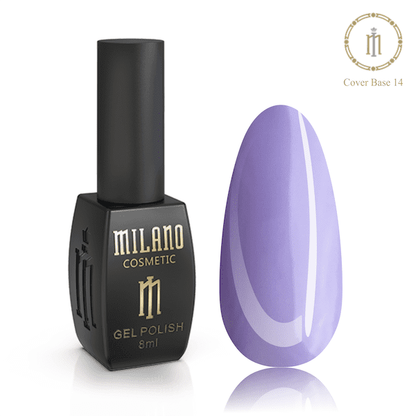 Кольорова база № 14 Color Cover Milano для нігтів, 8 мл, фото 1