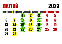 ОБСМАЖЕННЯ ЛЮТЙ 2023