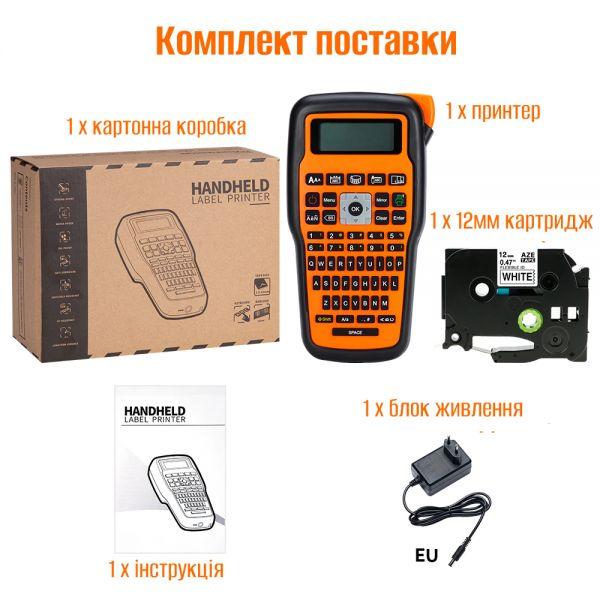 Портативный принтер этикеток Ukrmark E1000 Pro OR - фото 4 - id-p1759672822