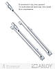 Тяга ABLOY DC190 STD_ARM ALUMINIUM, фото 4