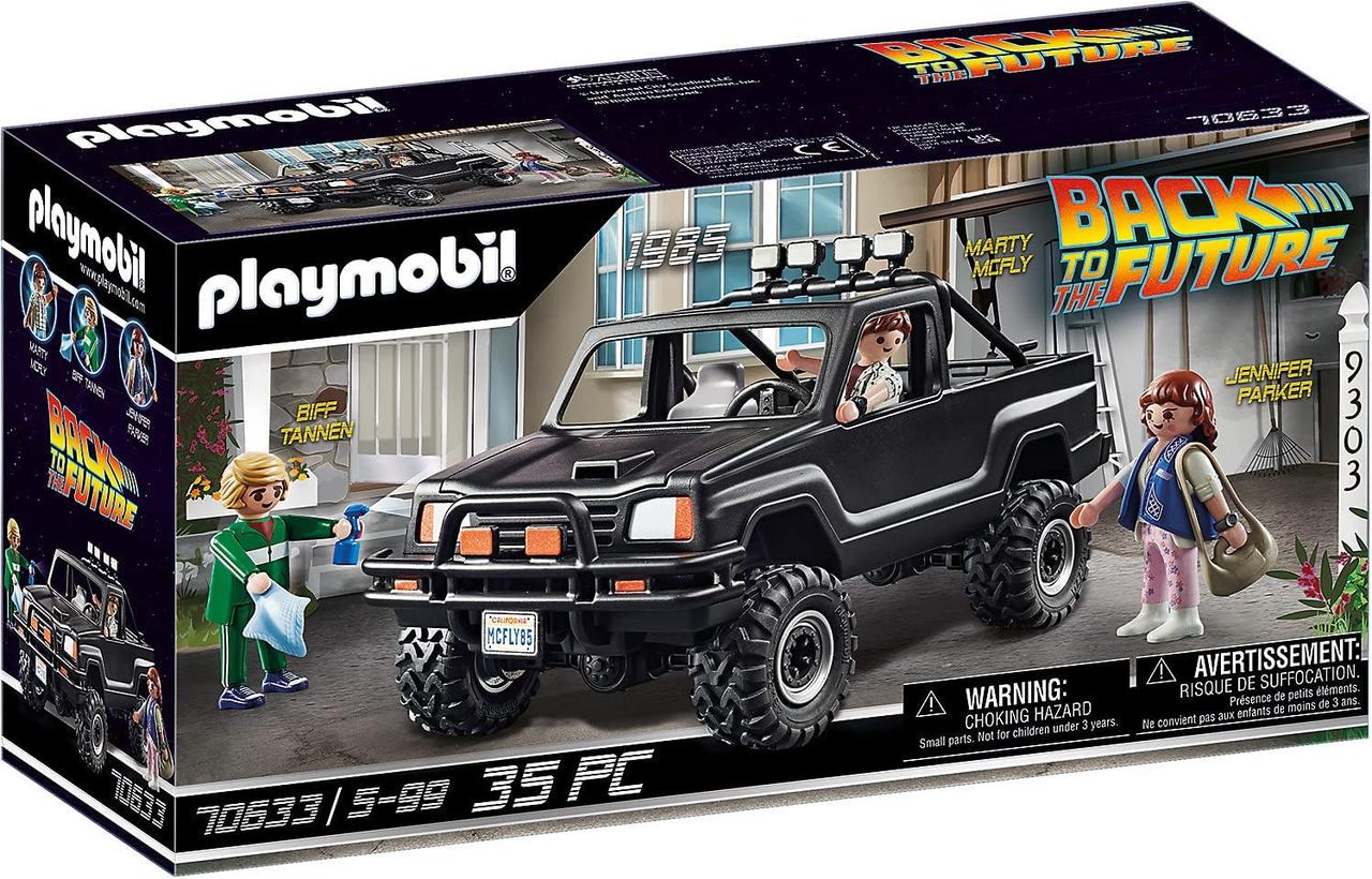 Набір Playmobil Back to The Future Marty's Pickup Truck 70633 Пікап машина Мартіна Ховкі в майбутнє