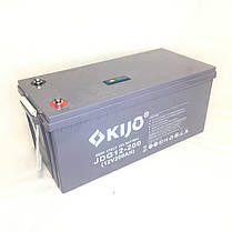 Акумуляторна батарея Kijo JDG 12 V 200 Ah GEL, 200 А·год 12 В, фото 2