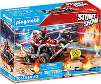 Плеймобил 70554 Огненный квадроцикл Playmobil Stunt Show Fire Quad
