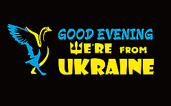 Вінілова наклейка Good evening