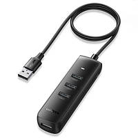 USB-хаб розгалужувач Ugreen HUB USB Type A 4x USB 3.0 Black (CM416)