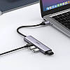 USB-хаб розгалужувач Ugreen HUB USB Type A — 4x USB 3.0 20cm Grey (CM473), фото 3