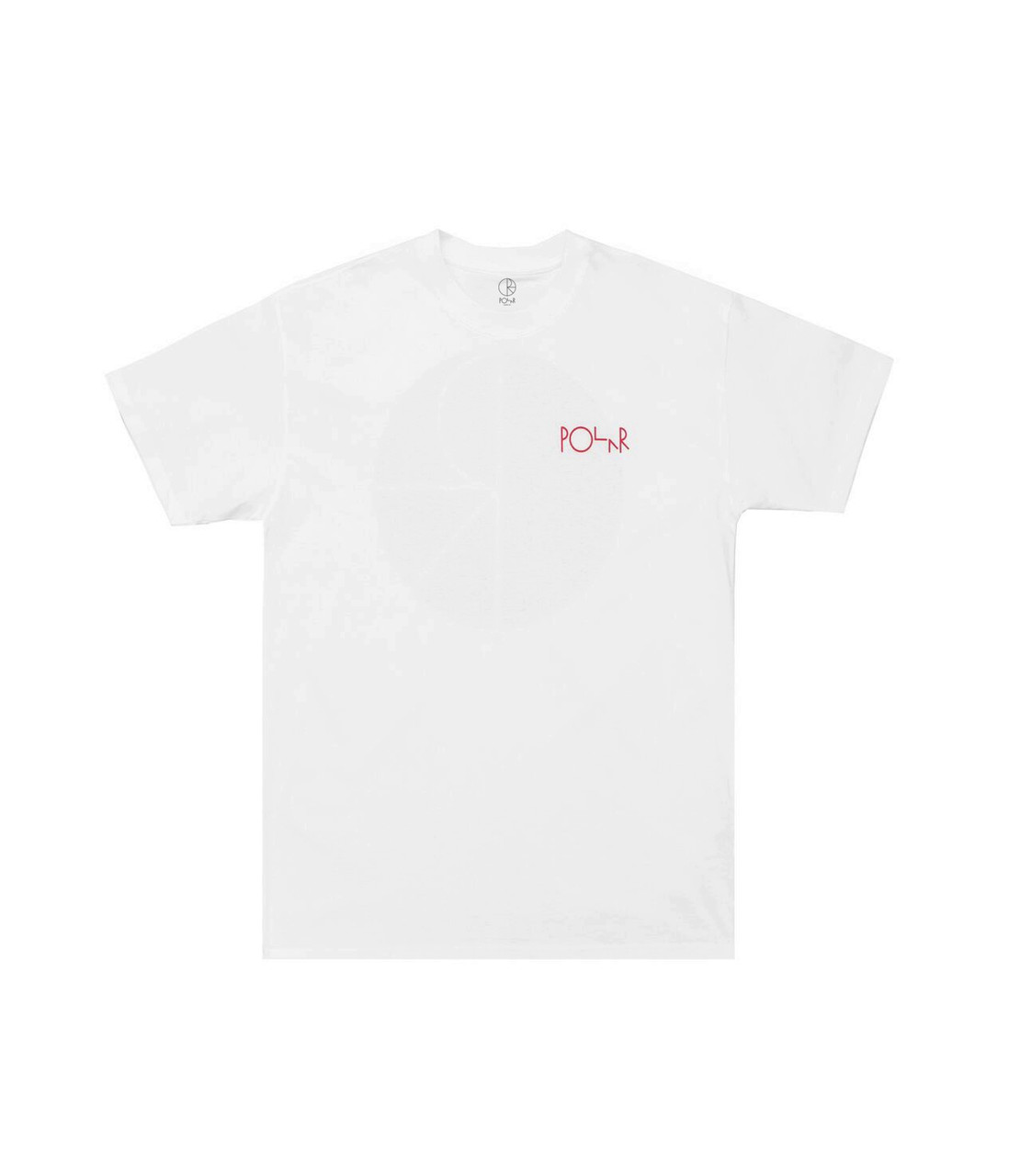 Біла футболка Polar Skate Co Red Logo футболка Полар: продаж, ціна у ...
