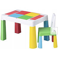 Столик и стульчик Tega Baby MULTIFUN (стол+ стул) цвет multicolor різнокольоровий