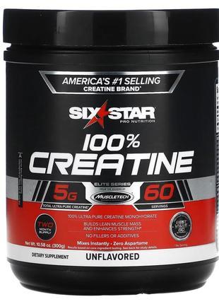(уцінка термін по 8.24) Креатин моногідрат MuscleTech Six Star 100% Creatine Monohydrate 300 г