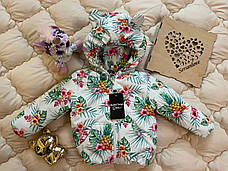 Демісезонна дитяча курточка "Вушка" (86, 92, 98, 104, 110, 116, 122, 128, 134), фото 3