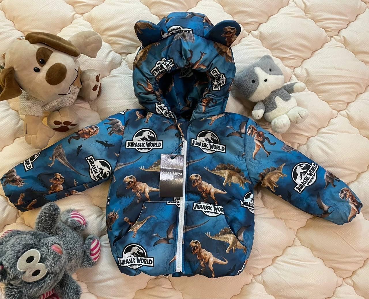 Демісезонна дитяча курточка "Вушка" (86, 92, 98, 104, 110, 116, 122, 128, 134)