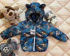 Демісезонна дитяча курточка "Вушка" (86, 92, 98, 104, 110, 116, 122, 128, 134), фото 5