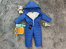 Дитячий демісезонний комбінезон - 80-86, 86-92, 92-98, 98-104 весна/осінь комбінезон від 1 року, фото 3