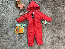 Дитячий демісезонний комбінезон - 80-86, 86-92, 92-98, 98-104 весна/осінь комбінезон від 1 року, фото 4