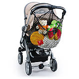 Diago Uk XL Shopping Basket Net Дитяча коляска, коляска, коляска — чорний, фото 2