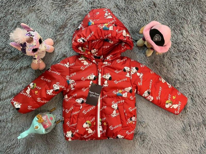 Демісезонна дитяча курточка плащівка ( 86, 92, 98, 104, 110, 116, 122, 128, 134 )