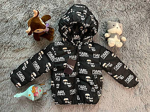 Демісезонна дитяча курточка плащівка ( 86, 92, 98, 104, 110, 116, 122, 128, 134 ), фото 3