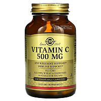 Витамин С Solgar Vitamin C 500 мг 100 капсул