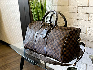 Сумка дорожня ручна поклажа Louis Vuitton LV Brown Луї вінон