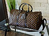 Сумка ручна поклажа дорожня Луї Віттон у клітинку Brown, фото 2