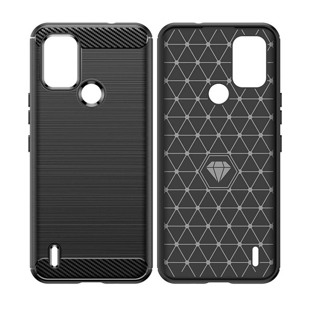 Протиударний чохол для Nokia C31 | Rugged Carbon | чорний