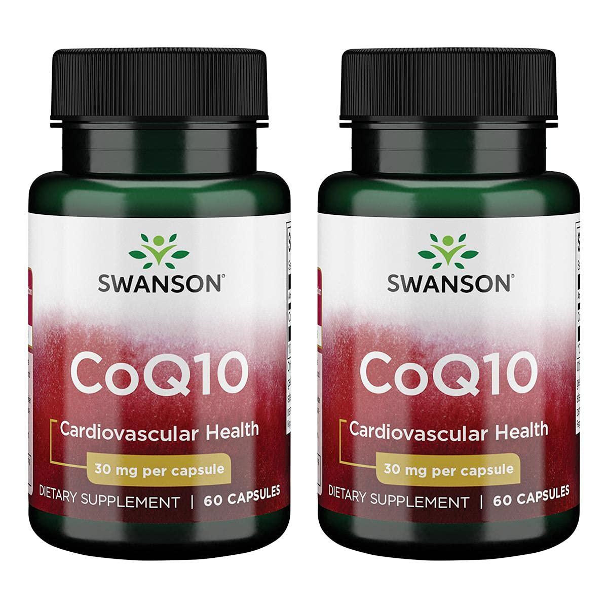 Коензим Q10 Swanson CoQ10 30 mg 60 softgels
