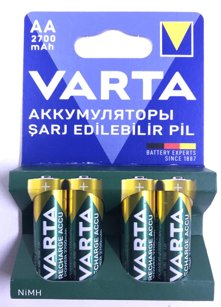 Акумулятори Varta HR6/AA/ 2700mAh double blister/4pcs