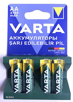 Акумулятори Varta HR6/AA/ 2700mAh double blister/4pcs