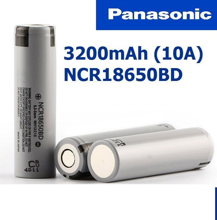 Акумулятор Panasonic NCR18650BD 3200 mAh/10А