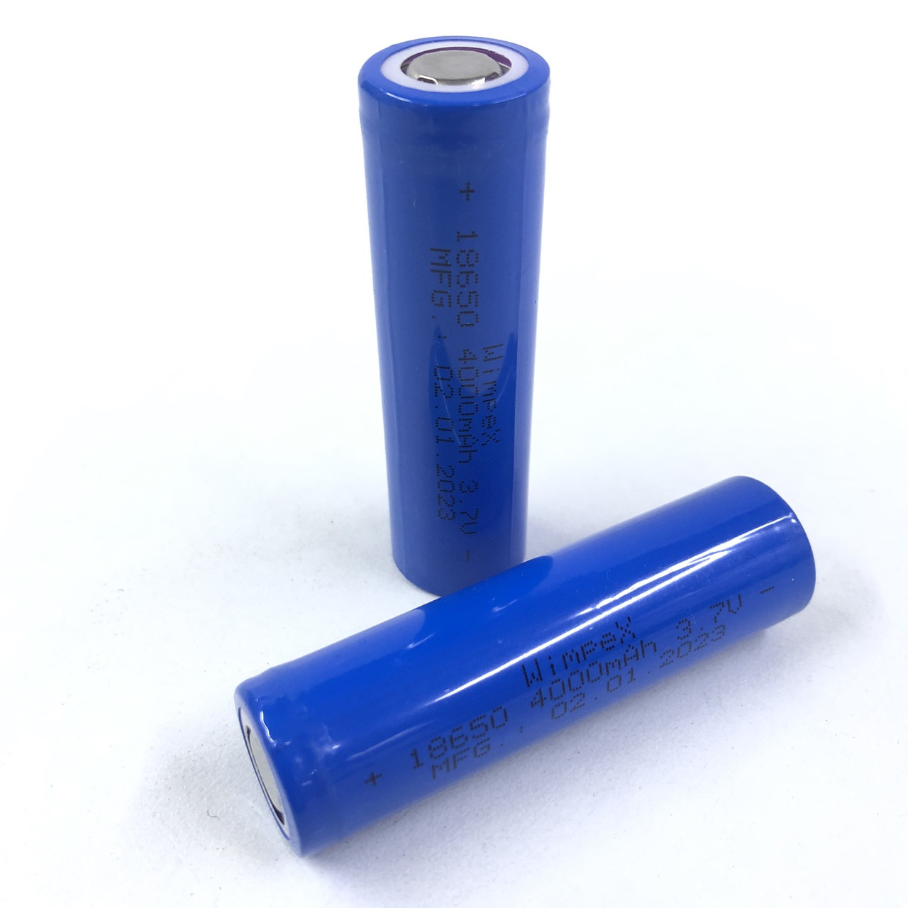 Акумулятор Wimpex 18650 BLUE 18650/ 3,7v/4000mAh (400 шт/ящ)