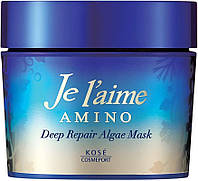 Kose Je L'aime Amino Deep Repair Algae Rich восстанавливающая маска для волос 200 мл